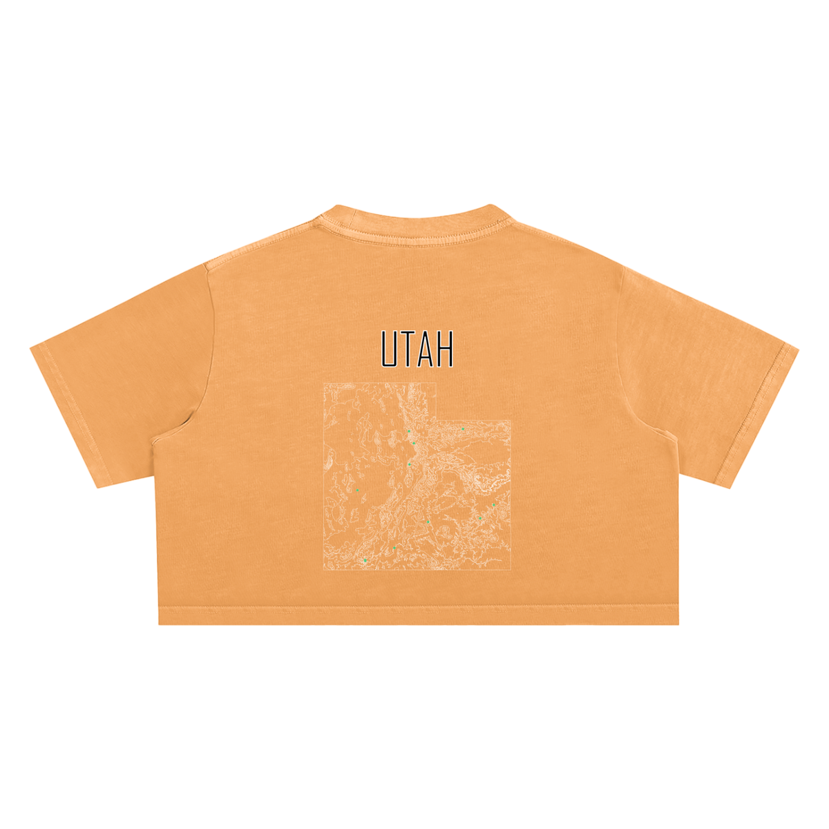 Women's Utah Contour Snow Washed Crop Top