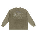 Men's Wyoming Contour Snow Washed Frayed Edge T-Shirt