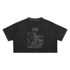 Women's Utah Contour Snow Washed Crop Top