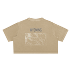 Women's Wyoming Contour Snow Washed Crop Top