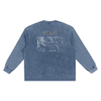 Men's Wyoming Contour Snow Washed Frayed Edge T-Shirt