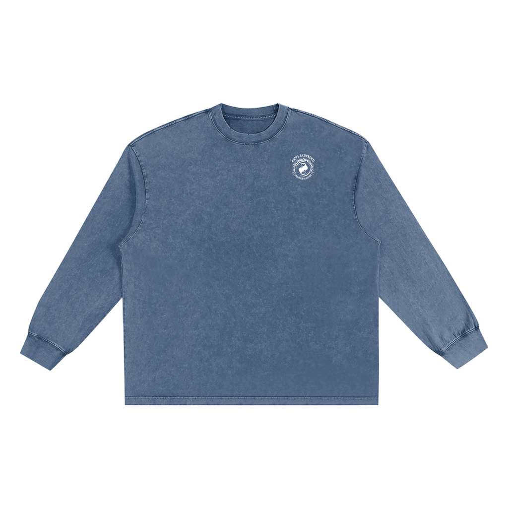 Men's Colorado Contour Snow Washed Frayed Edge T-Shirt