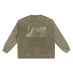 Men's Oregon Contour Snow Washed Frayed Edge T-Shirt
