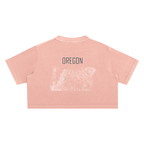 Women's Oregon Contour Snow Washed Crop Top