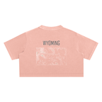 Women's Wyoming Contour Snow Washed Crop Top