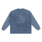 Men's Utah Contour Snow Washed Frayed Edge T-Shirt