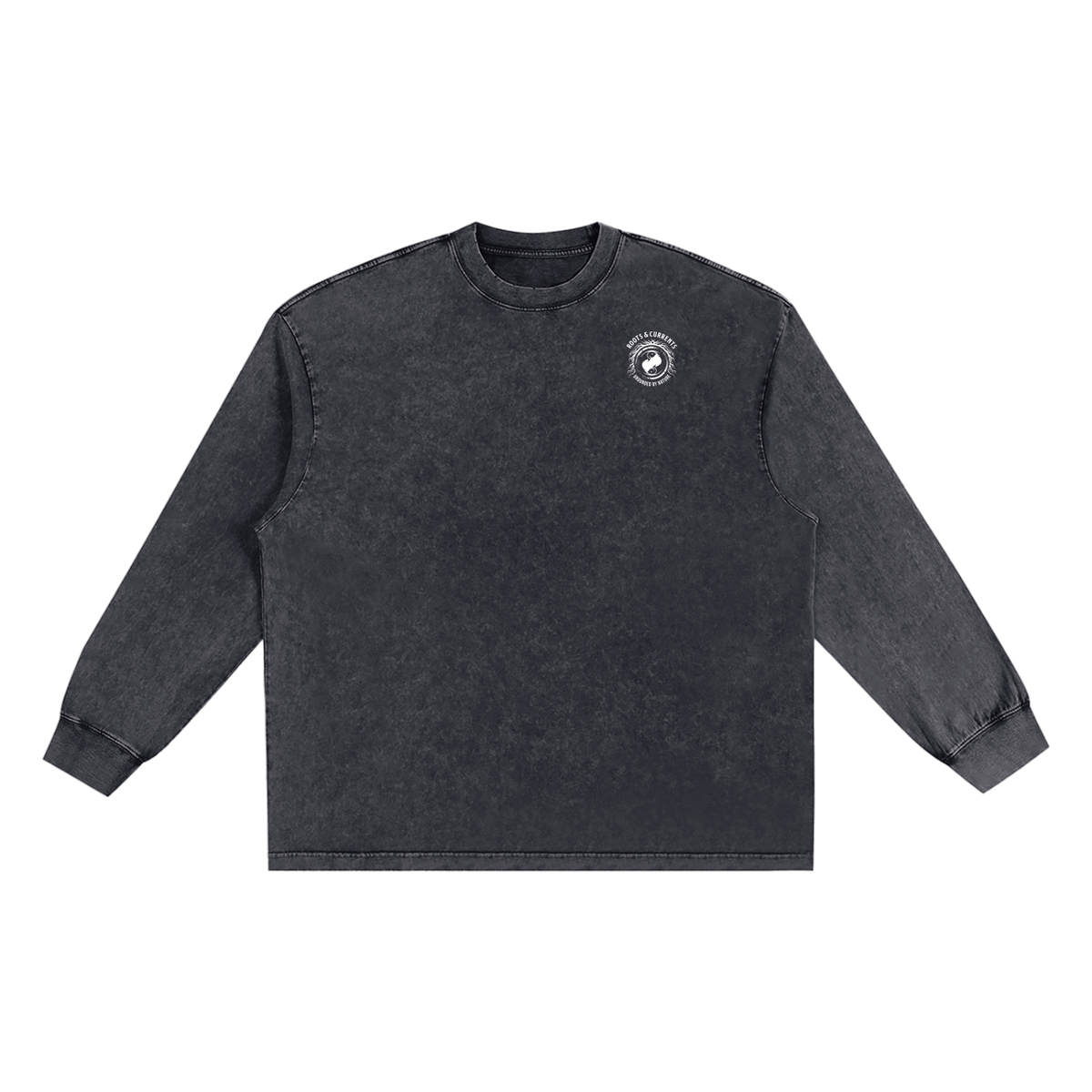 Men's Montana Contour Snow Washed Frayed Edge T-Shirt