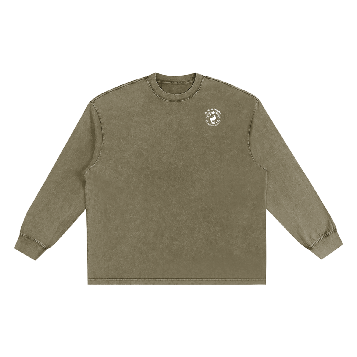 Men's Colorado Contour Snow Washed Frayed Edge T-Shirt