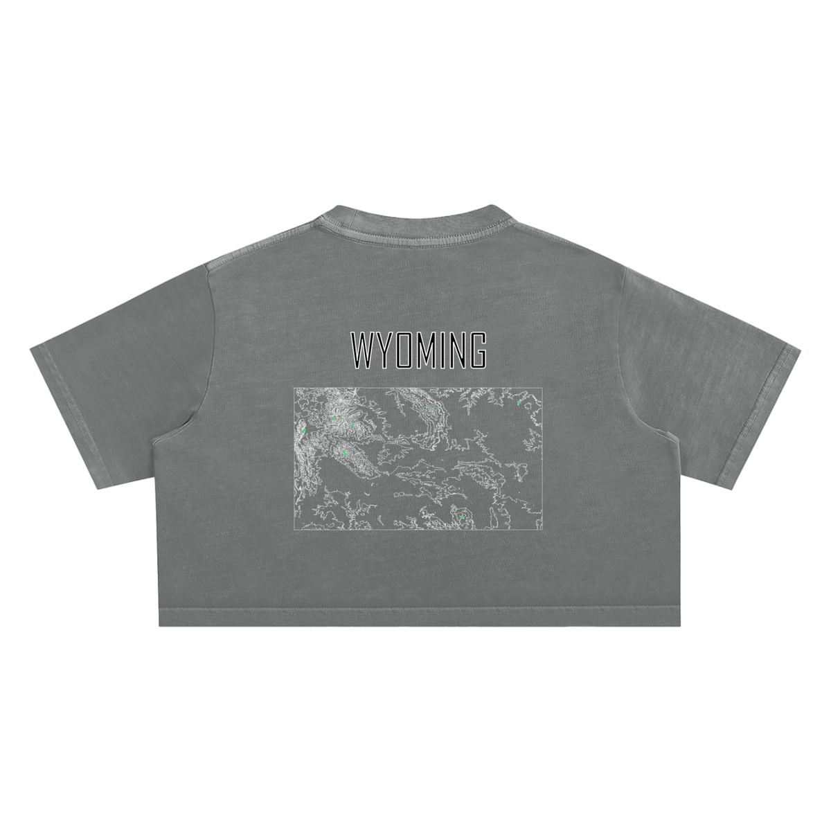 Women's Wyoming Contour Snow Washed Crop Top