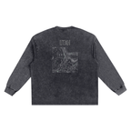 Men's Utah Contour Snow Washed Frayed Edge T-Shirt
