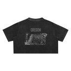 Women's Oregon Contour Snow Washed Crop Top