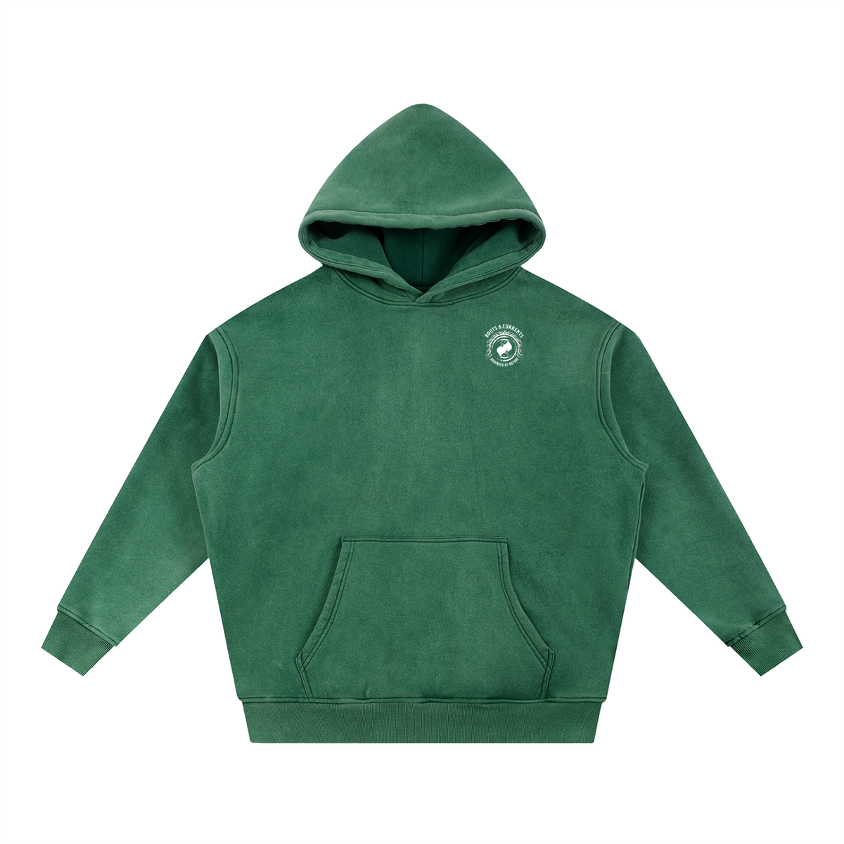 Unisex California Contour Topographic Oversized Fleece Hoodie