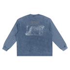 Men's Oregon Contour Snow Washed Frayed Edge T-Shirt
