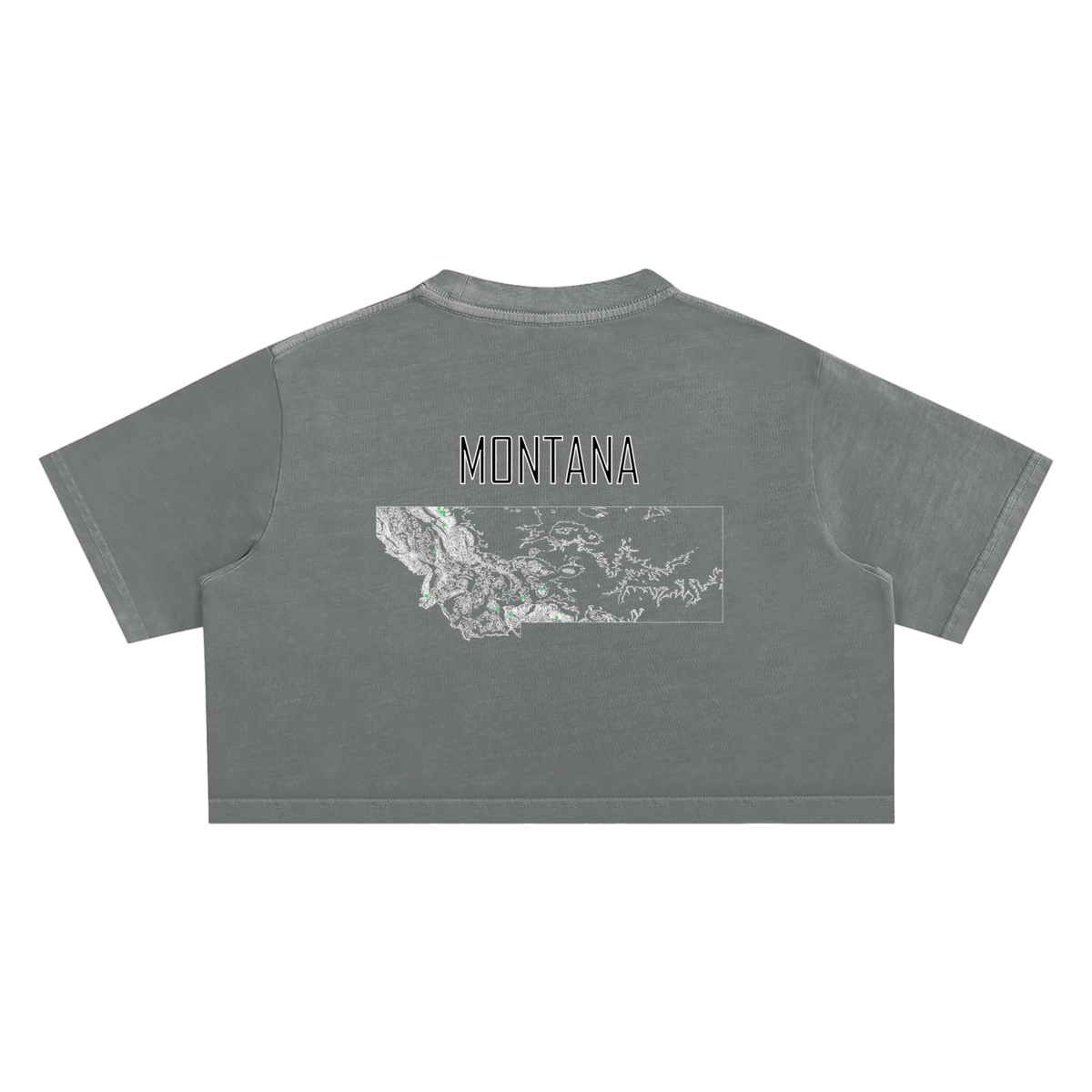 Women's Montana Contour Snow Washed Crop Top