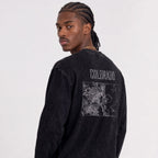 Men's Colorado Contour Snow Washed Frayed Edge T-Shirt