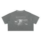 Women's Washington Contour Snow Washed Crop Top
