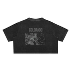 Women's Colorado Contour Snow Washed Crop Top