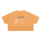 Women's Wyoming Contour Snow Washed Crop Top