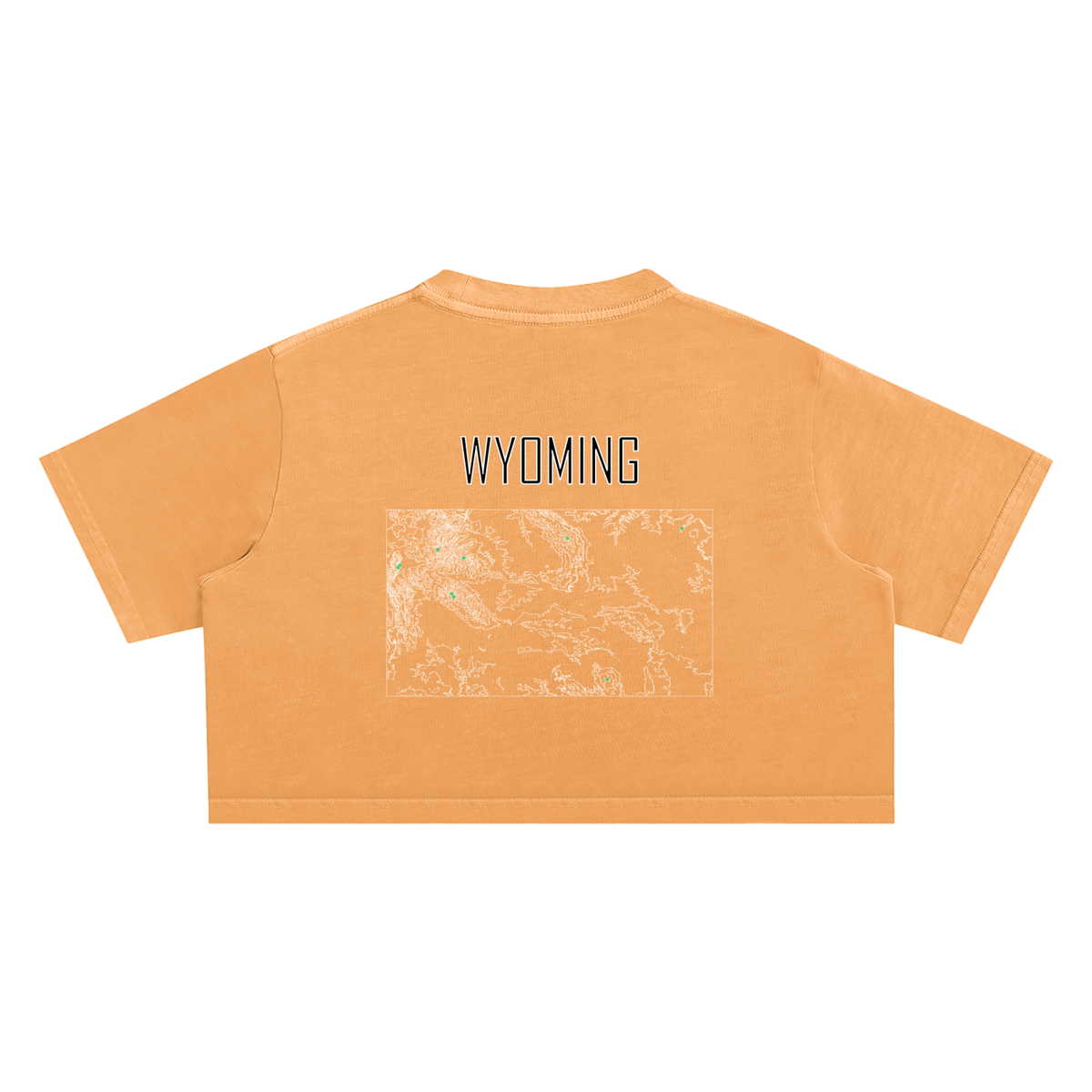 Women's Wyoming Contour Snow Washed Crop Top