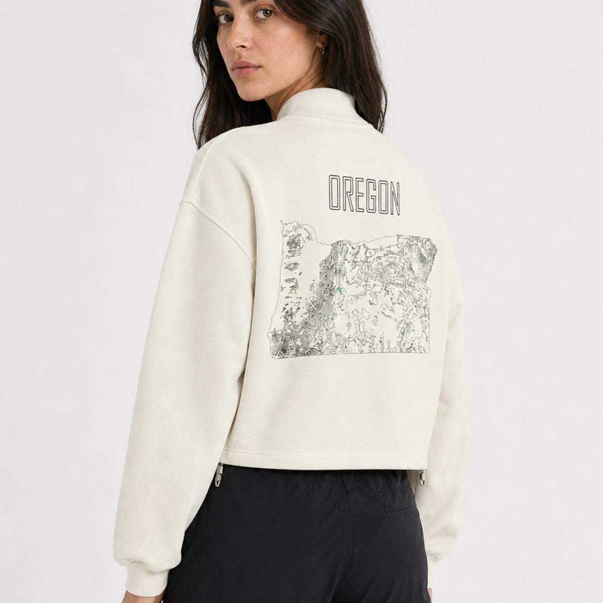 Women’s Oregon Contour Quarter-Zip Sweatshirt