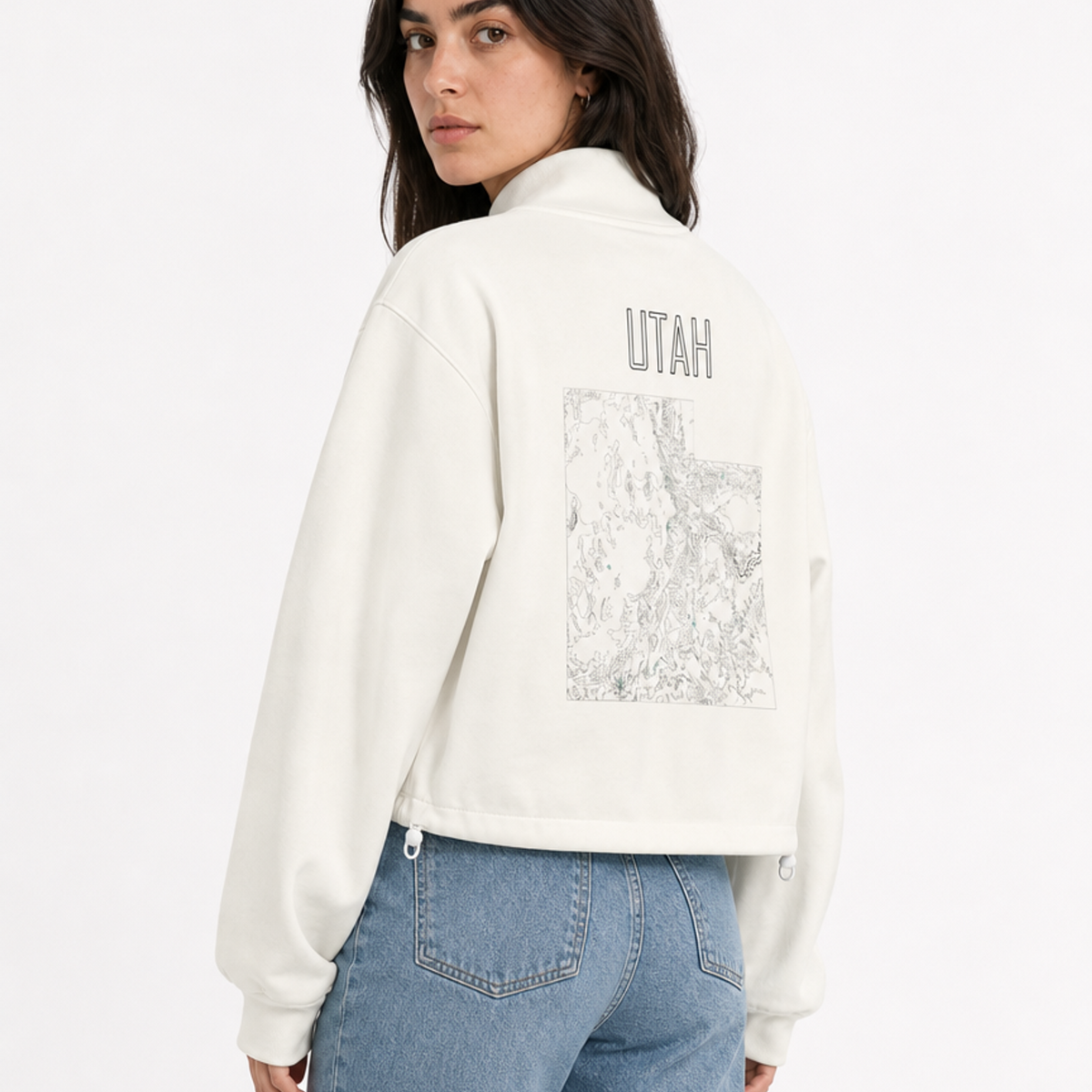 Women’s Utah Contour Quarter-Zip Sweatshirt